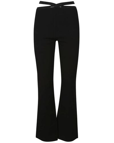 T By Alexander Wang Wide Trousers - Black