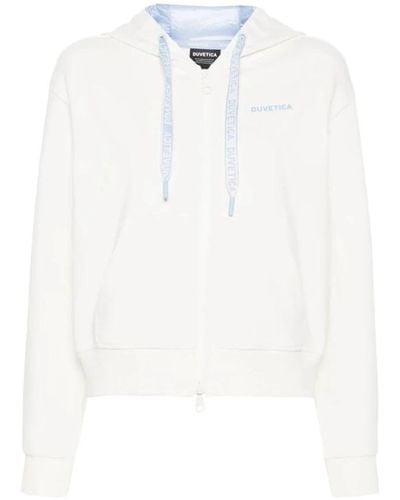 Duvetica Full-zip hoodie - Weiß