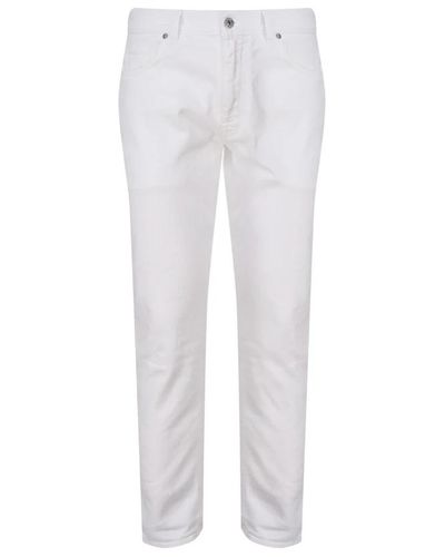 Mauro Grifoni Slim-fit jeans - Weiß