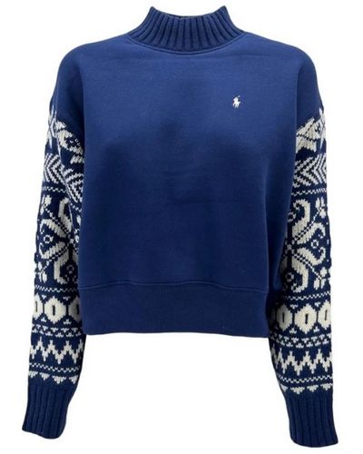 Ralph Lauren Knitwear > turtlenecks - Bleu