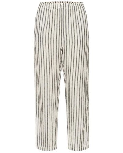 Part Two Wide Trousers - Grey