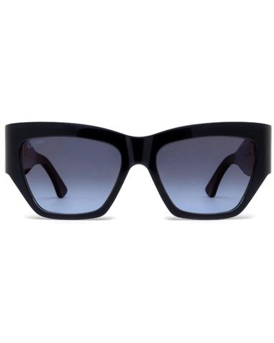 Cartier Blaue sonnenbrille ct0435s 004 stil,schwarze sonnenbrille ct0435s 001