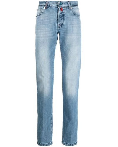 Kiton Straight Jeans - Blue