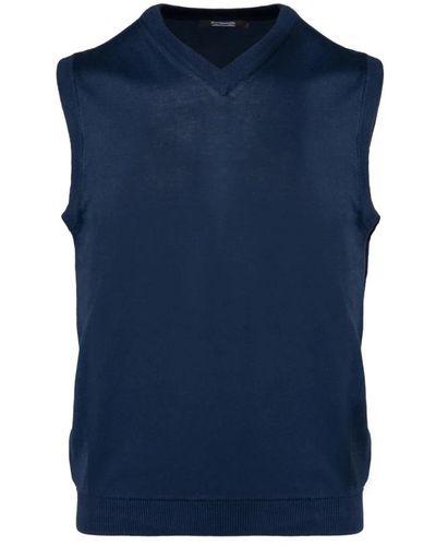 Bomboogie Sleeveless Knitwear - Blue