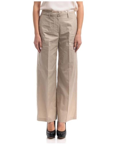 Seventy Wide Trousers - Natural