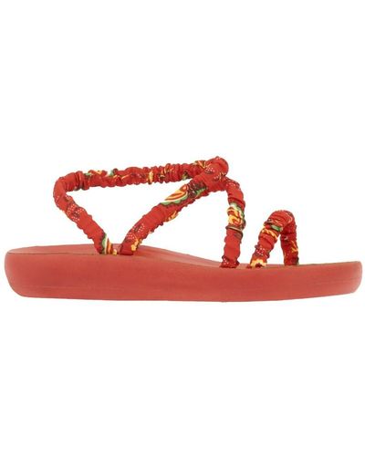 Ancient Greek Sandals Sandals scrunchie eleft - Rouge