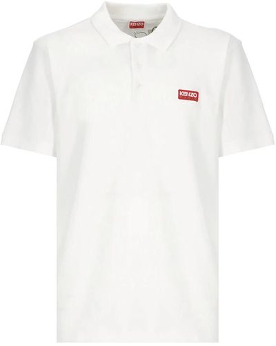 KENZO Polo Shirts - Weiß