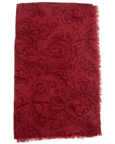 Etro Winter Scarves - Red