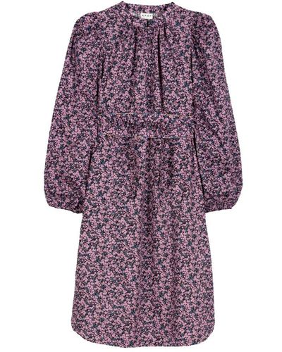 Apof Short Dresses - Purple