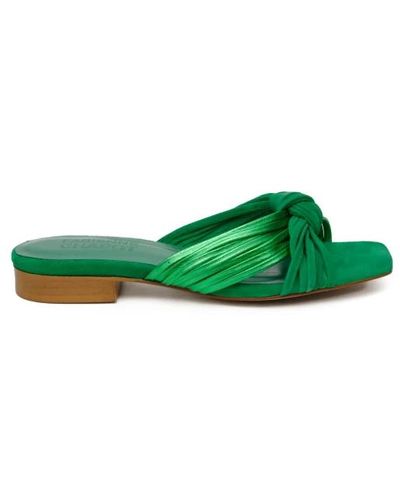 FABIENNE CHAPOT Sandalia estilizada - Verde