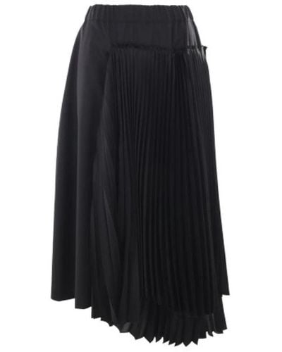Noir Kei Ninomiya Skirts > midi skirts - Noir