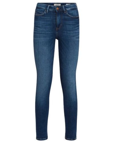 Guess Jeans skinny effetto stretch w1ya 46d4gv 2 - Azul