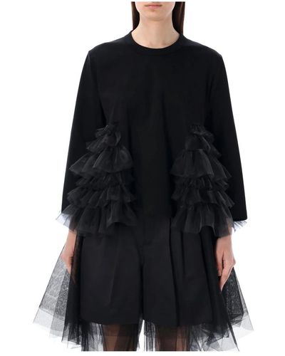 Noir Kei Ninomiya Short Dresses - Black