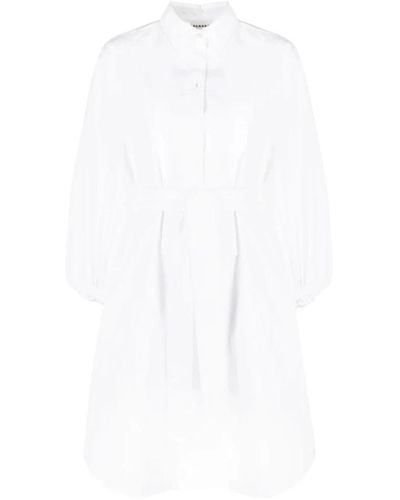 P.A.R.O.S.H. Shirt Dresses - White