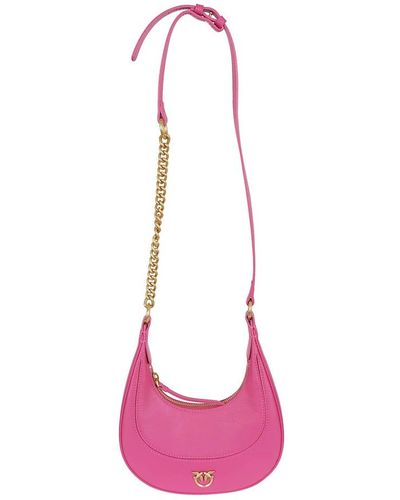 Pinko Cross Body Bags - Pink