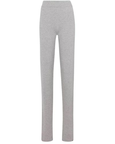 Extreme Cashmere Trousers > sweatpants - Gris