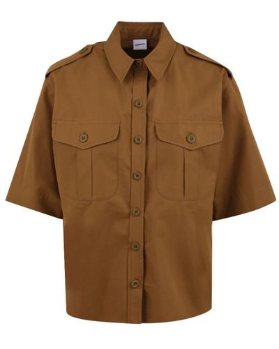 Aspesi Shirts - Brown