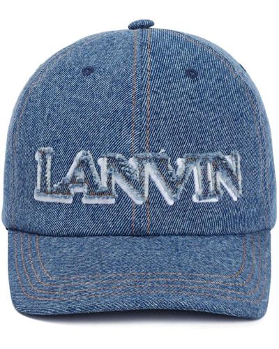 Lanvin Denim baseball cap - Blu