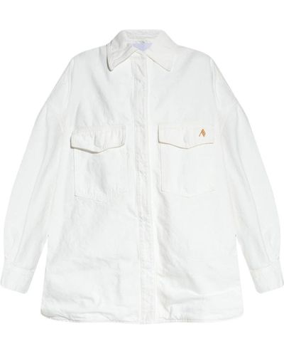 The Attico Shirt jacket - Blanco