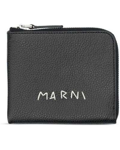 Marni Wallets cardholders - Schwarz