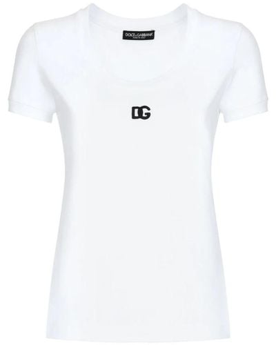Dolce & Gabbana Magliette classica - Bianco