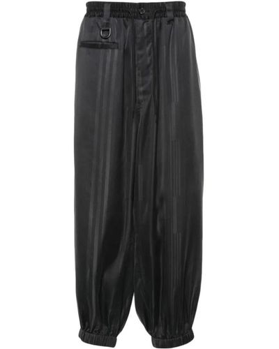 Y-3 Tapered Trousers - Black