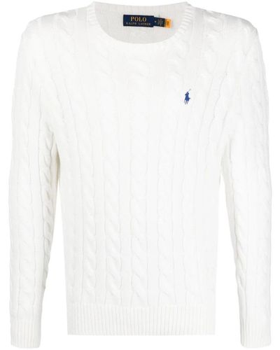 Ralph Lauren Round-Neck Knitwear - White