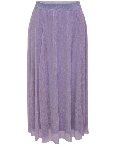 ONLY Midi Skirts - Purple