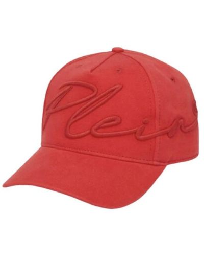 Philipp Plein Chapeaux bonnets et casquettes - Rouge