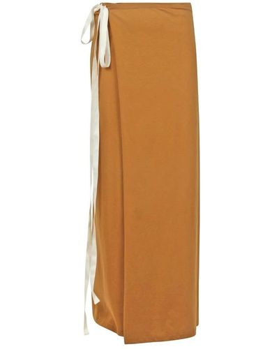 Jucca Maxi Skirts - Brown