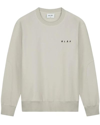 OLAF HUSSEIN Sweatshirts & hoodies > sweatshirts - Blanc