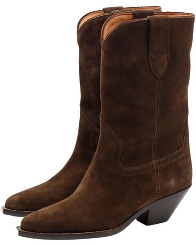 Isabel Marant Cowboy Boots - Brown