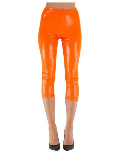 Junya Watanabe Cropped trousers - Arancione