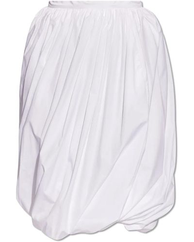Marni Falda de algodón orgánico - Blanco