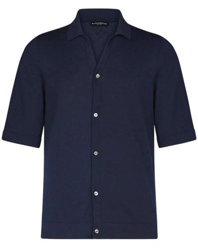 Ballantyne Shirts > short sleeve shirts - Bleu