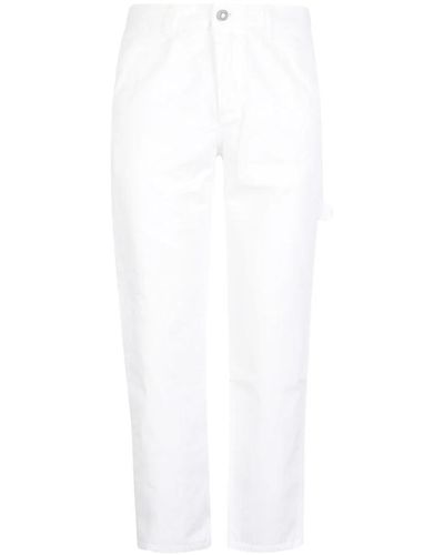 Tela Genova Slim-fit jeans - Blanco