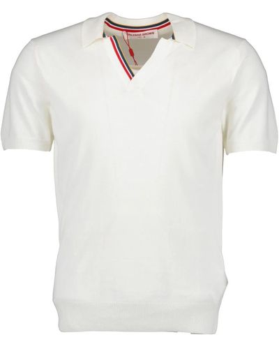 Orlebar Brown Tops > polo shirts - Blanc