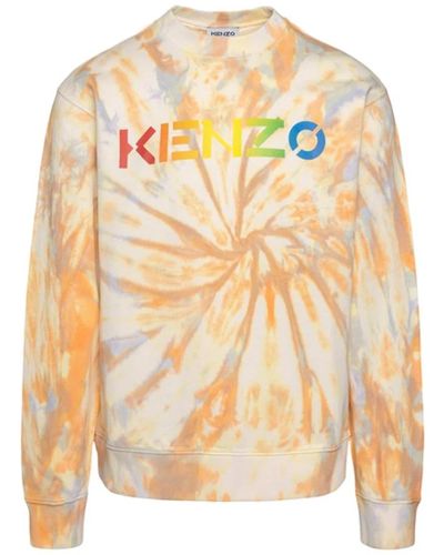 KENZO Printed sweatshirt - Arancione