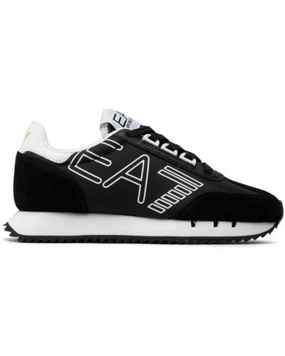 EA7 Sneaker unisex allenamento nero/bianco