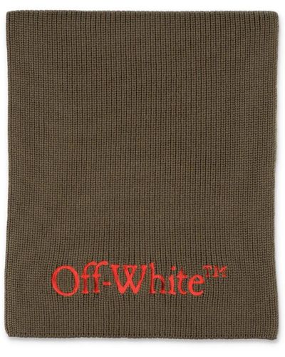 Off-White c/o Virgil Abloh Winter Scarves - Green
