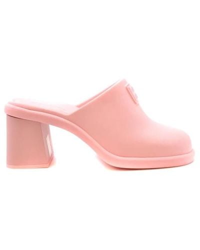 Miu Miu Zapatos sabot elegantes - Rosa