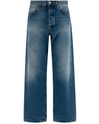 sunflower Lockere denim jeans mit mittlerer waschung - Blau