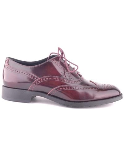 Tod's Laced Shoes - Purple