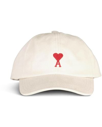 Ami Paris Accessories > hats > caps - Blanc