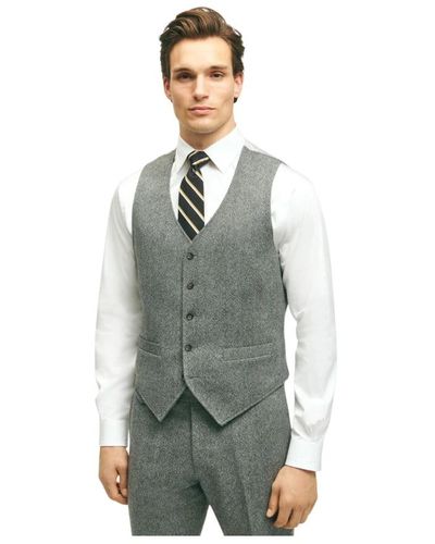 Brooks Brothers Suits > suit vests - Gris