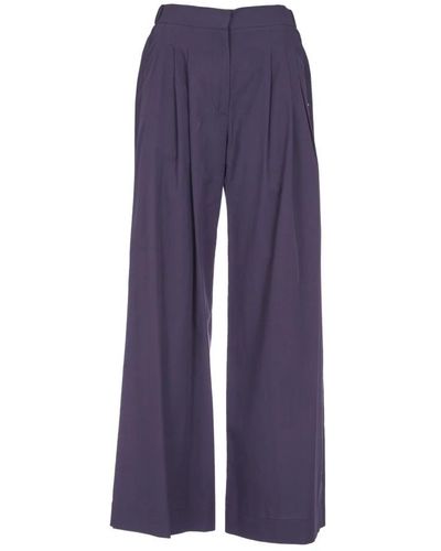 Ottod'Ame Wide Pants - Purple