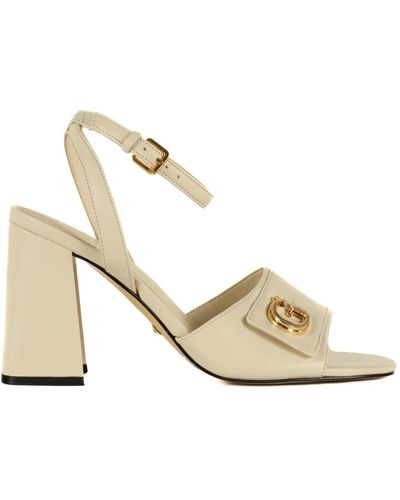 Guess High Heel Sandals - Metallic