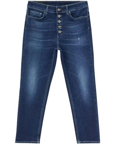 Dondup Jeans cropped - Blu