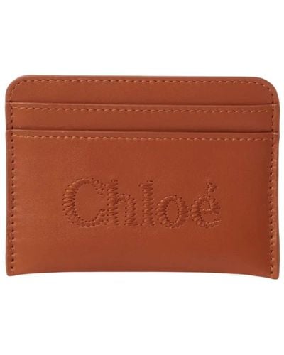 Chloé Wallets & Cardholders - Brown