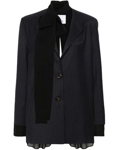 Erika Cavallini Semi Couture Jackets > blazers - Noir